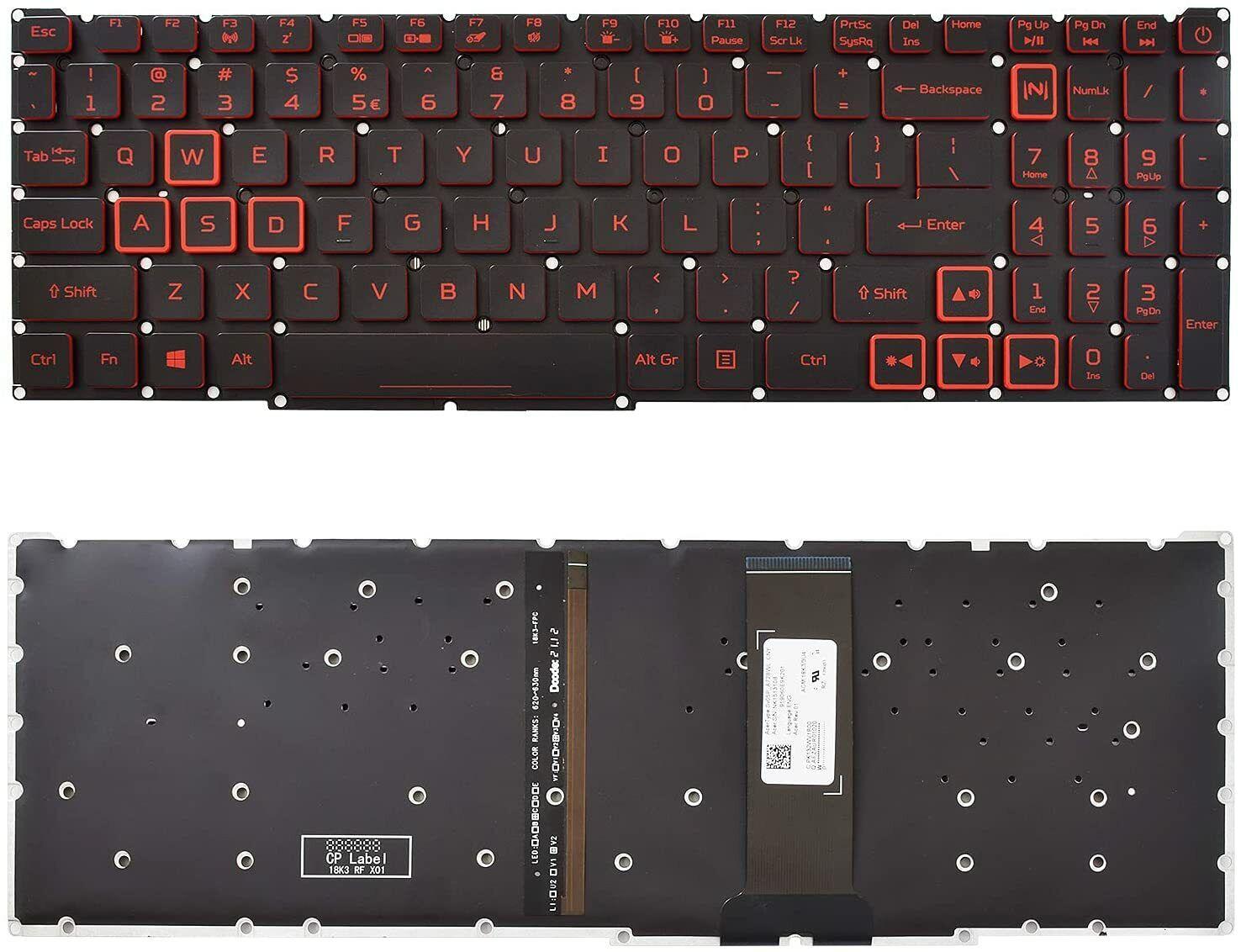 replacement keyboard for Acer Nitro 5 N20C1 N20C2 N18C3 N18C4 English US with Backlit
