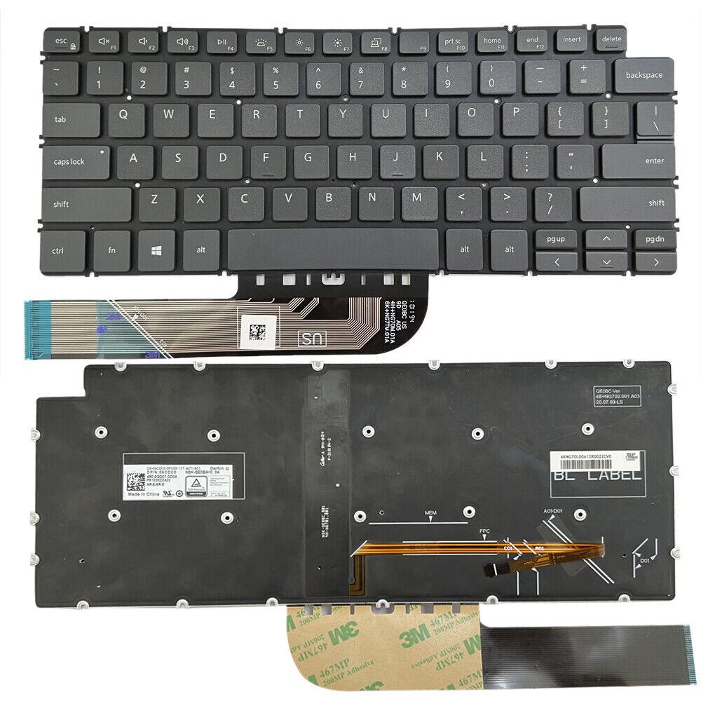 KeyboarUS With Backlit for DELL LatituDE 3301 3410 Backlight keypad black