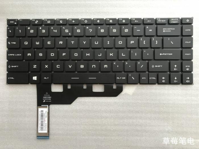 US Keyboard For MSI GE66 Creator 15 A11UE A11UH MS-16V4 Per-Key RGB Keyboard