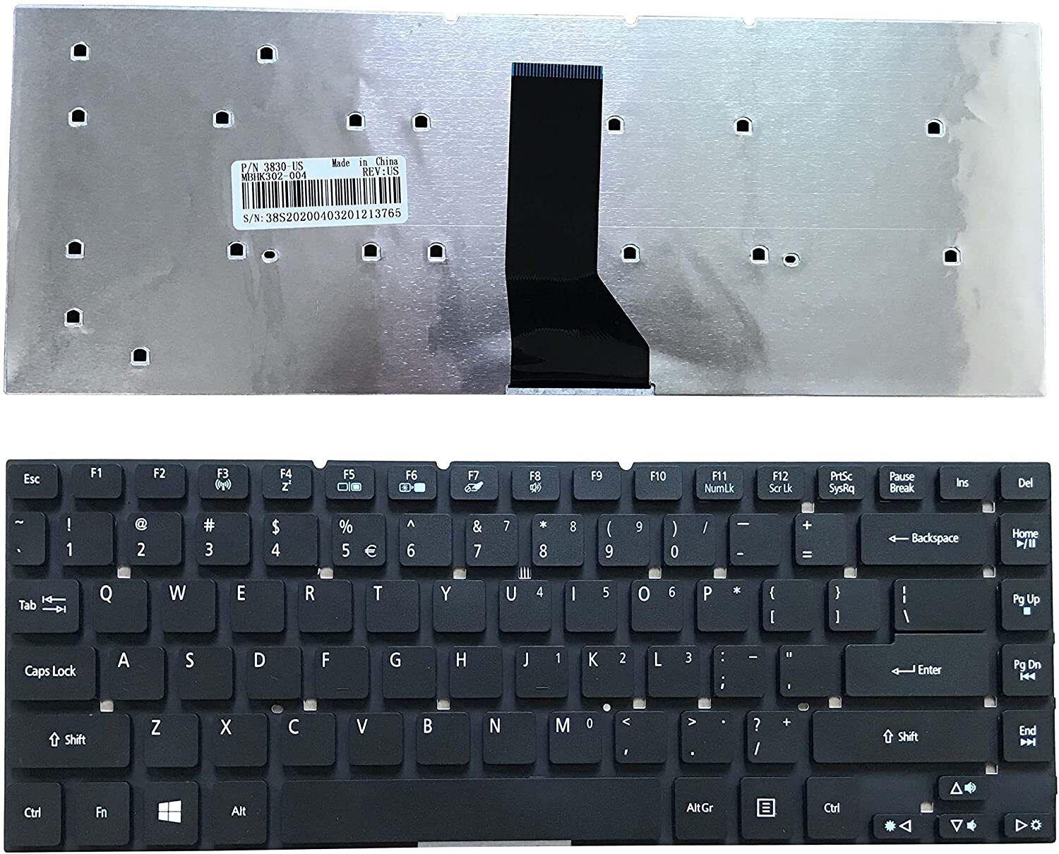 US Keyboard for Acer PN: PK130IO4B00 V121602AS2 UI PK130IO4C00 V121602ES2