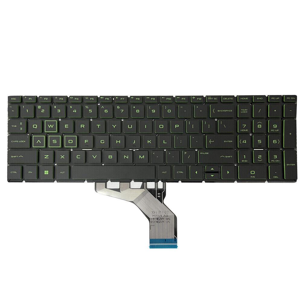 green color backlight keyboard US for HP Pavilion Gaming 15-DK 15-EC PK1328B1B0900101