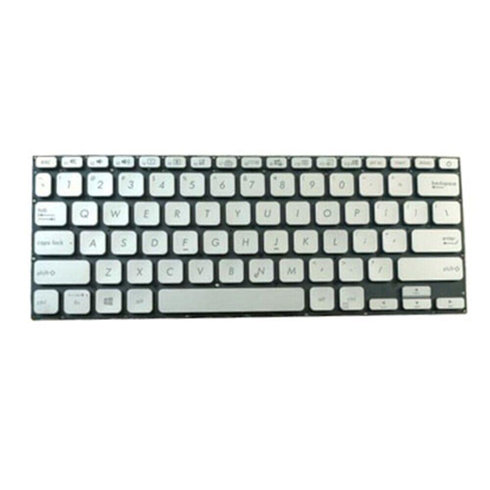Laptop English US Keyboard For ASUS VivoBook 14 X415JA X415JANS X415JF Silver