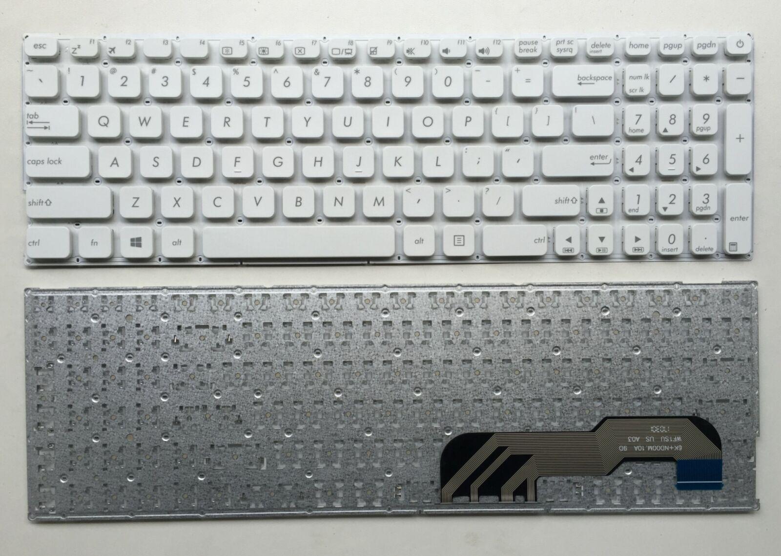US White color  Keyboard for Asus X541 X541S X541SC X541SA X541UA X541UV X541L X541LA