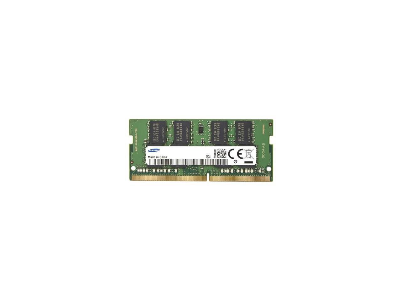 Samsung 8GB PC4-19200 DDR4-2400MHz non-ECC Unbuffered CL17 260-Pin SoDimm 1.2V M471A1K43CB1/BB1