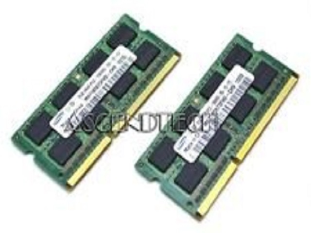 SAMSUNG 4GB KIT 2 X 2GB DDR3-1333MHZ RAM SODIMM LAPTOP MEMORY M471B5673FH0-CH9