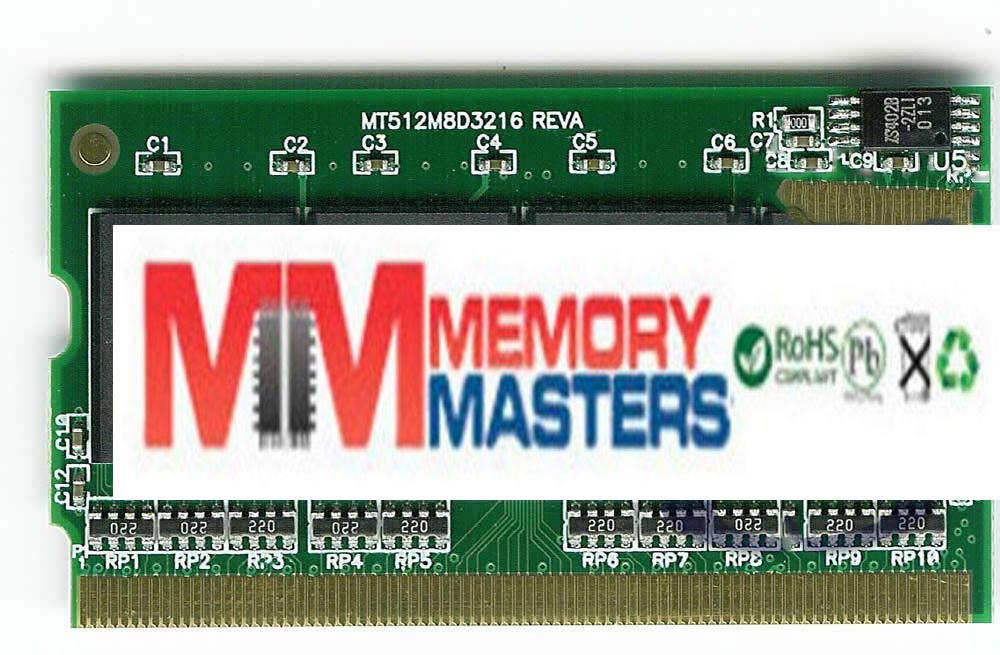MemoryMasters 512MB 172pin PC2700(333Mhz) 32×16 DDR MicroDIMM