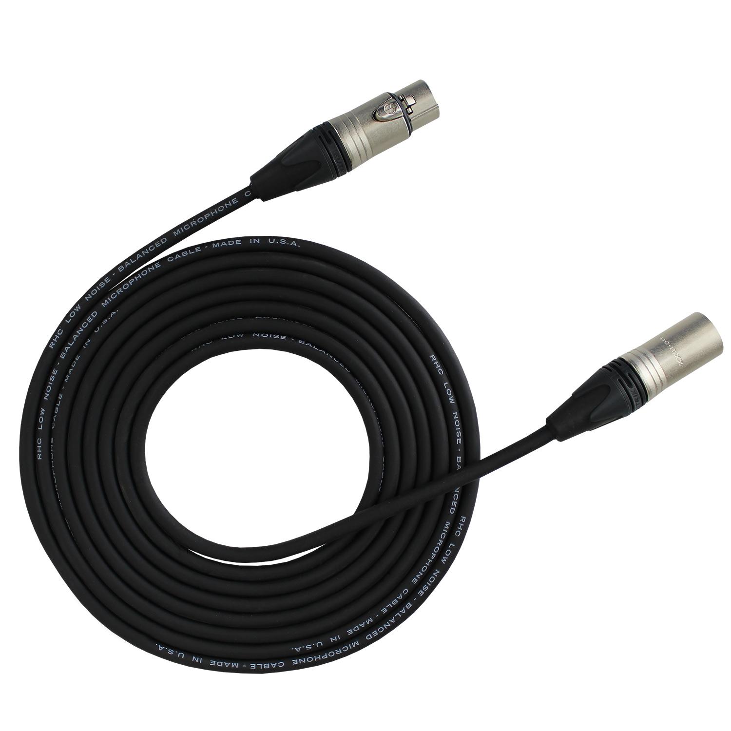 RapcoHorizon NM1-6 XLRM-XLRF Microphone Cable 6 Foot
