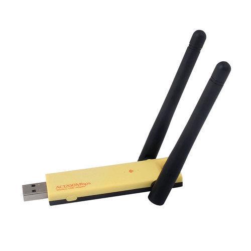 1200Mbps Dual Band 5G Wireless USB WiFi Network Adapter Dongle 802.11AC Antenna