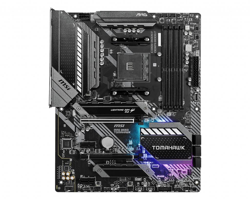 MSI MAG Tomahawk AMD B550 Socket AM4 ATX DDR4-SDRAM Motherboard