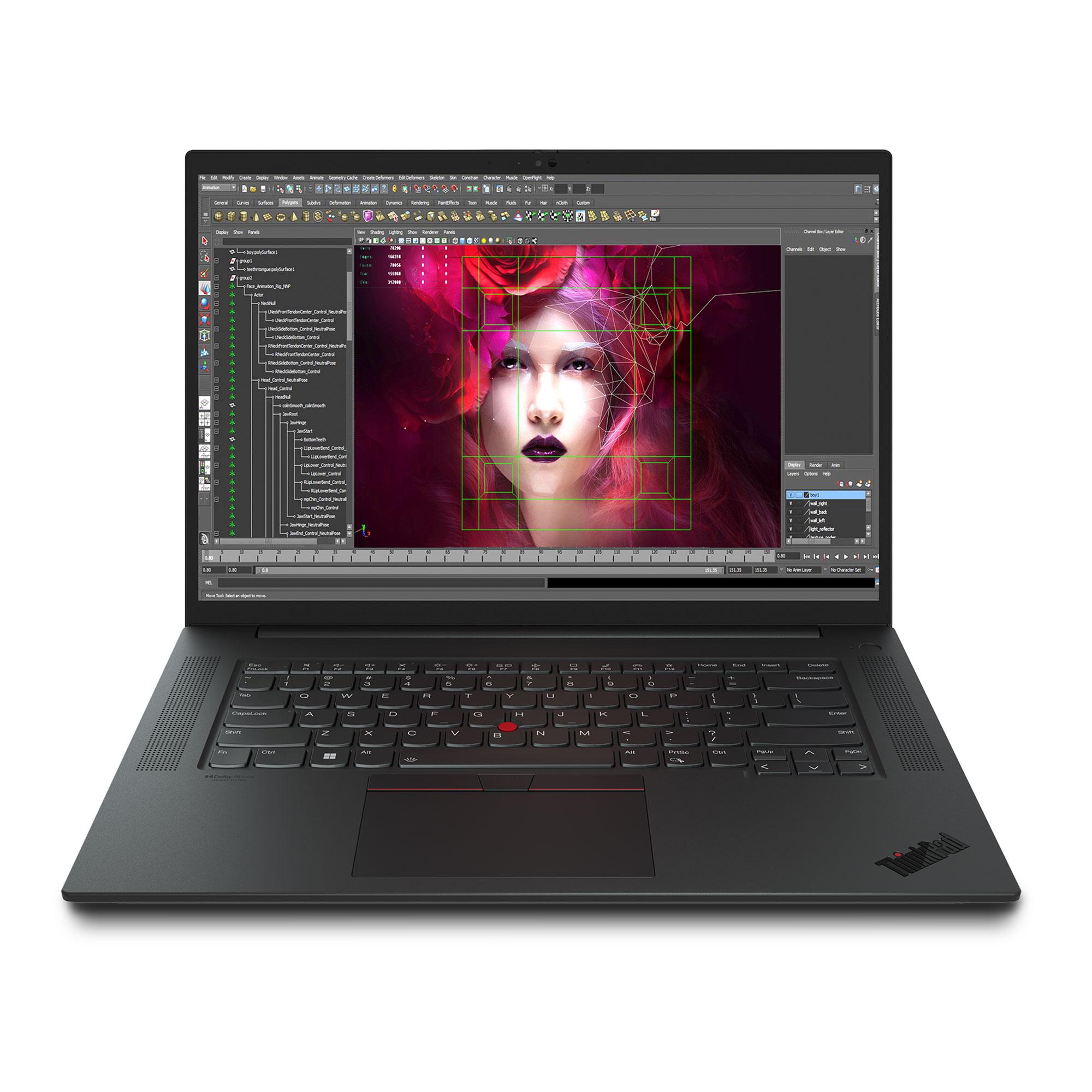 Lenovo ThinkPad P1 Gen 5 Intel Laptop, 16″ IPS  LED , i7-12700H,  RTX, 16GB, 512GB, One YR Onsite Warranty