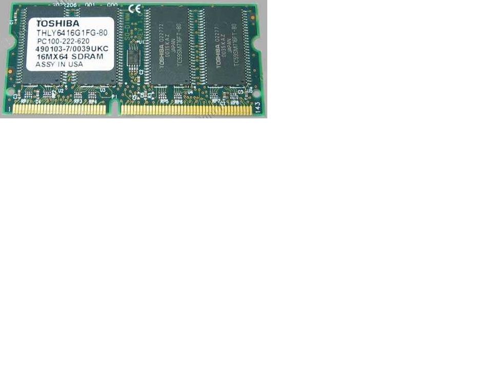 416G1Fg-80 Memory 128Mb Pc100 144 Pin Sdram Sodimm