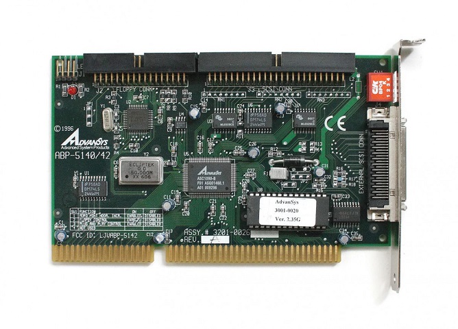 Контроллер SCSI Advansys ABP-5140/42 ISA
