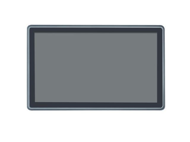 HUNSN 21.5 Inch TFT LED Industrial IP65 Front Panel PC, I3 10110U, PX05, Resistance Touch Screen, Windows 11 or Linux Ubuntu, TPM2.0, 9-36V 2Pin Phoenix, 2 x COM, HDMI, 2 x LAN, 8G RAM, 128G SSD