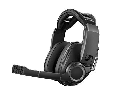 Sennheiser GSP 670 Wireless Gaming Headset, Low-Latency Bluetooth, 7.1 Surround Sound, Noise-Cancelling Mic, Flip-to-Mute, Audio Presets, For Windows PC, PS4, and Smartphones