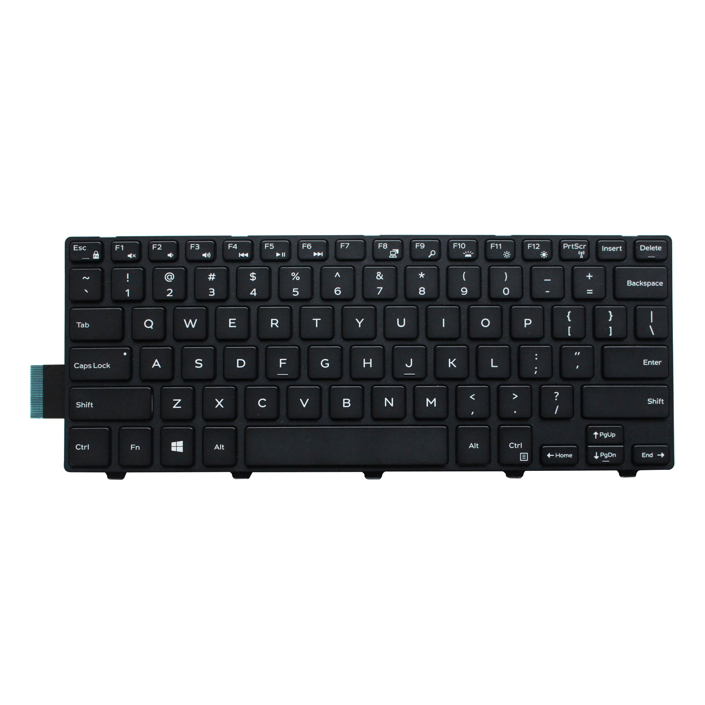 AUTENS Keyboard for Dell Inspiron or Vostro 5442 5443 5445 5446 5447 5448 5451 5452 5455 5457 5458 5459 7447, Latitude 3450 3460 3470 3480 3488 Laptop (Backlit), US Laptop Keyboard Replacement