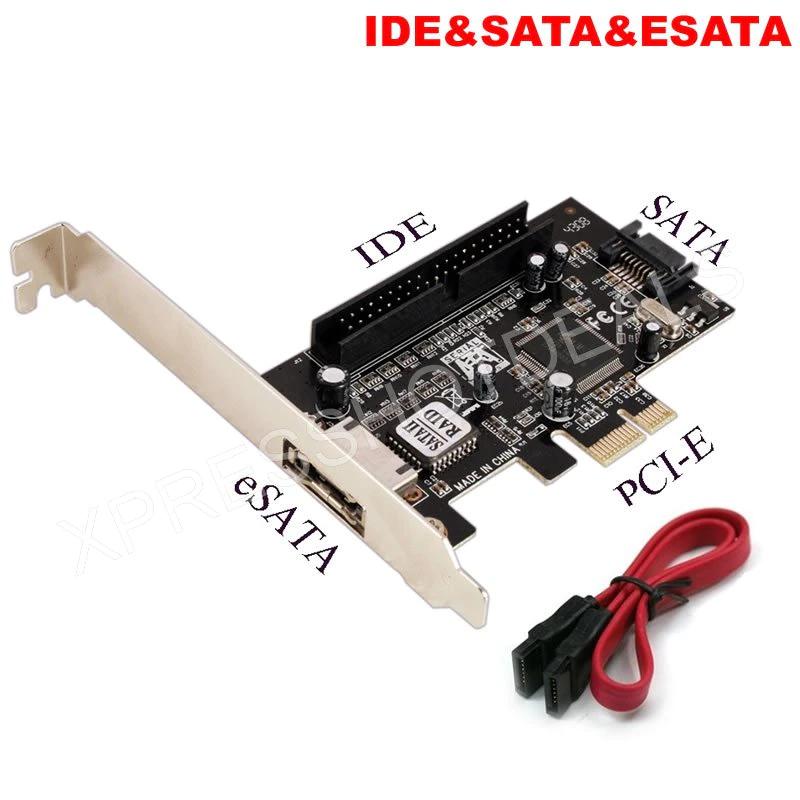 Адаптер PCI-E PCI Express SATA II IDE — Конвертер