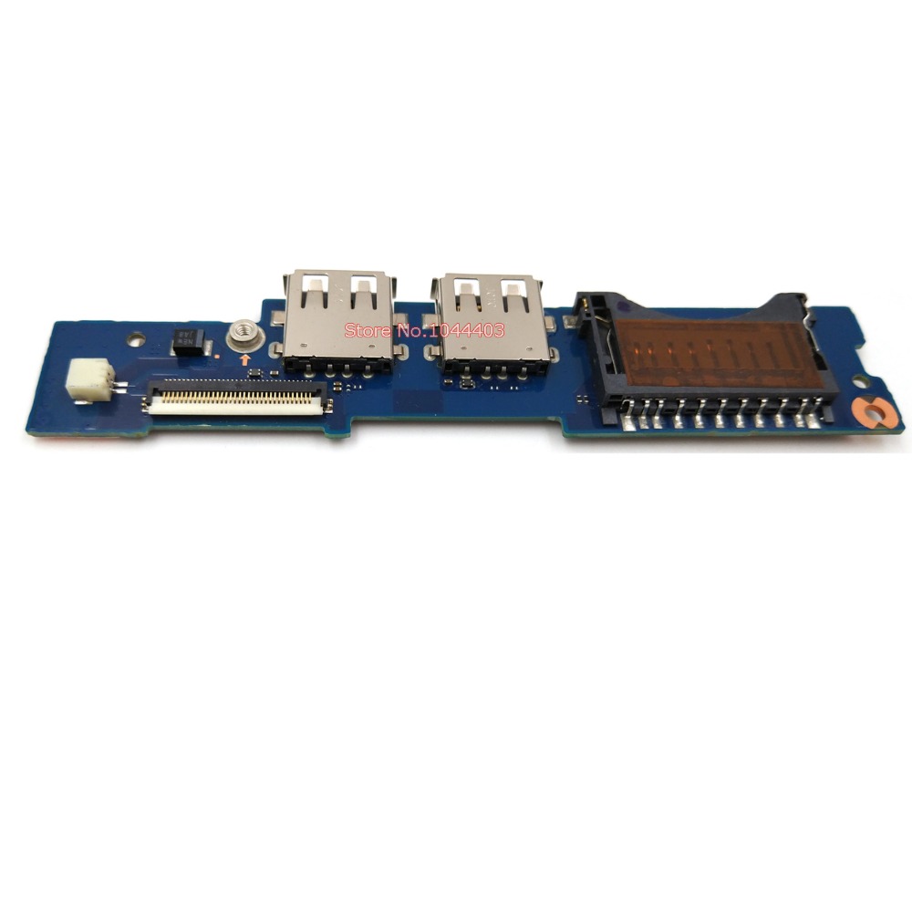 New for Samsung NP 530U3B 530U3C 532U3C 532U3X 535U3C 540U3C 540U3C Series USB Power Button Board Card Reader BA92-09691A