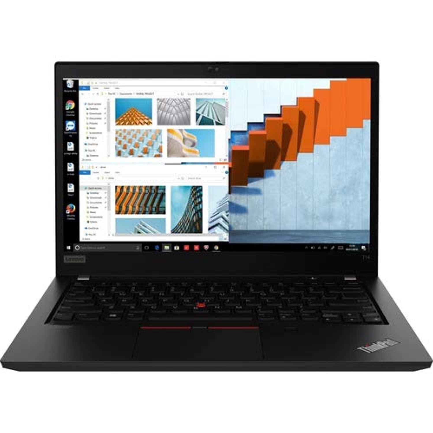 Lenovo ThinkPad T14 Gen 1 20S0003PUS 14″ Notebook — Full HD — 1920 x 1080 — Intel Core i5 (10th Gen) i5-10210U Quad-core (4 Core) 1.60 GHz — 16 GB RAM — 512 GB SSD — Black — Windows 10 Pr (20S0003PUS)