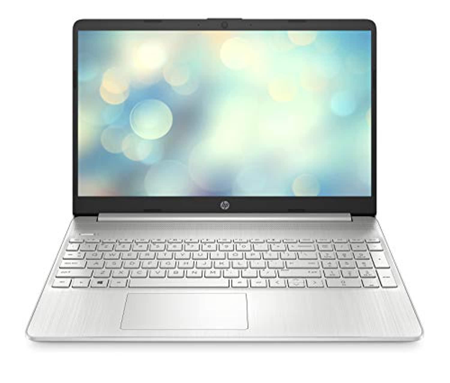 HP 15 inch Laptop, AMD Ryzen 3 5300U, AMD Radeon Graphics, 8 GM RAM, 256 GB SSD, Windows 11 Home (15-ef2024nr, Natural Silver) (15-ef2024nr)