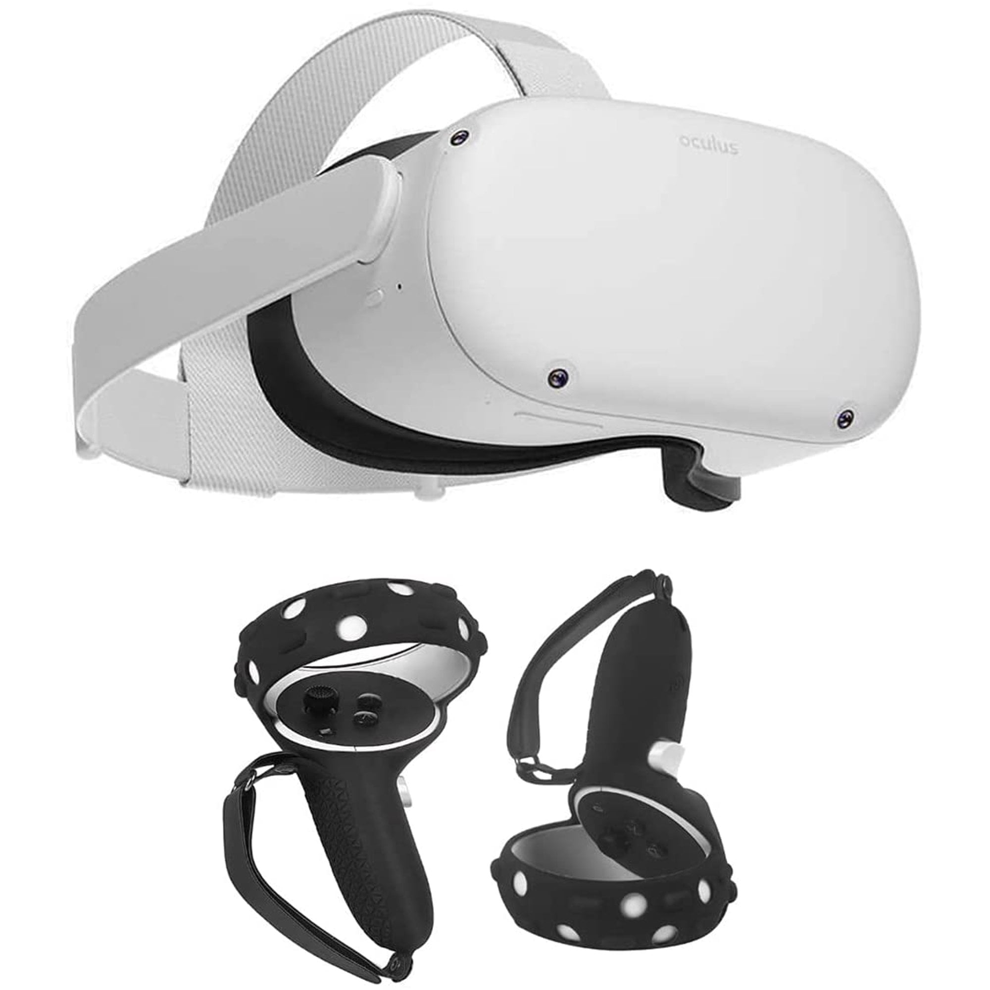 Meta Quest 2 Advanced All-In-One Virtual Reality Headset  128 GB  + Mazepoly Accessories