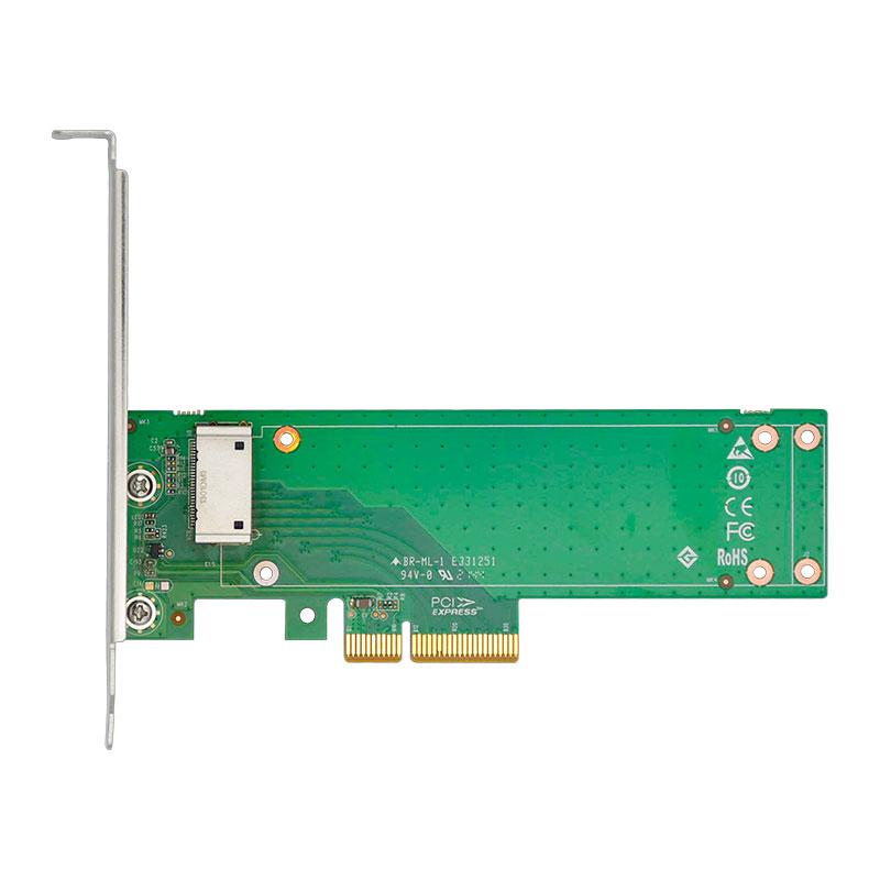 Linkreal PCIe 4.0 x4 to NVMe EDSFF 1U short E1.S Adapter