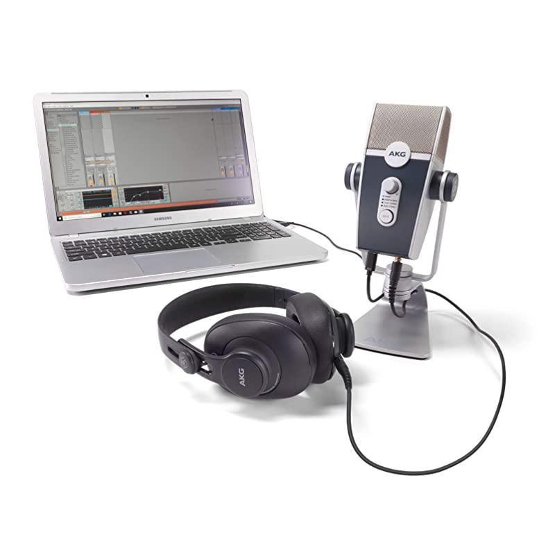 Podcaster Essentials Kit for Streamers Vloggers and GamersIncludes Lyra USBC Microphone K371 Headphones and Ableton Lite Software