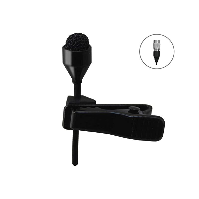 MICJ 044 Lapel Microphone Lavalier Microphone Compatible with Audio Technica Bodypack Transmitter