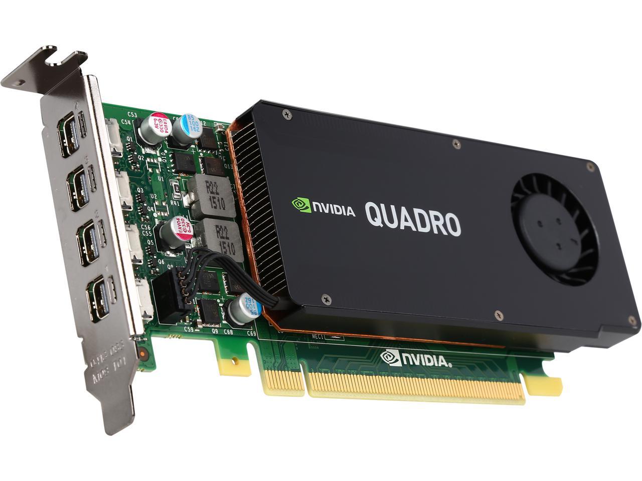 NVIDIA Quadro K1200 4GB 128-bit GDDR5 PCI Express 2.0 ATX or SFF Graphic Card Workstation Video Card — OEM Package