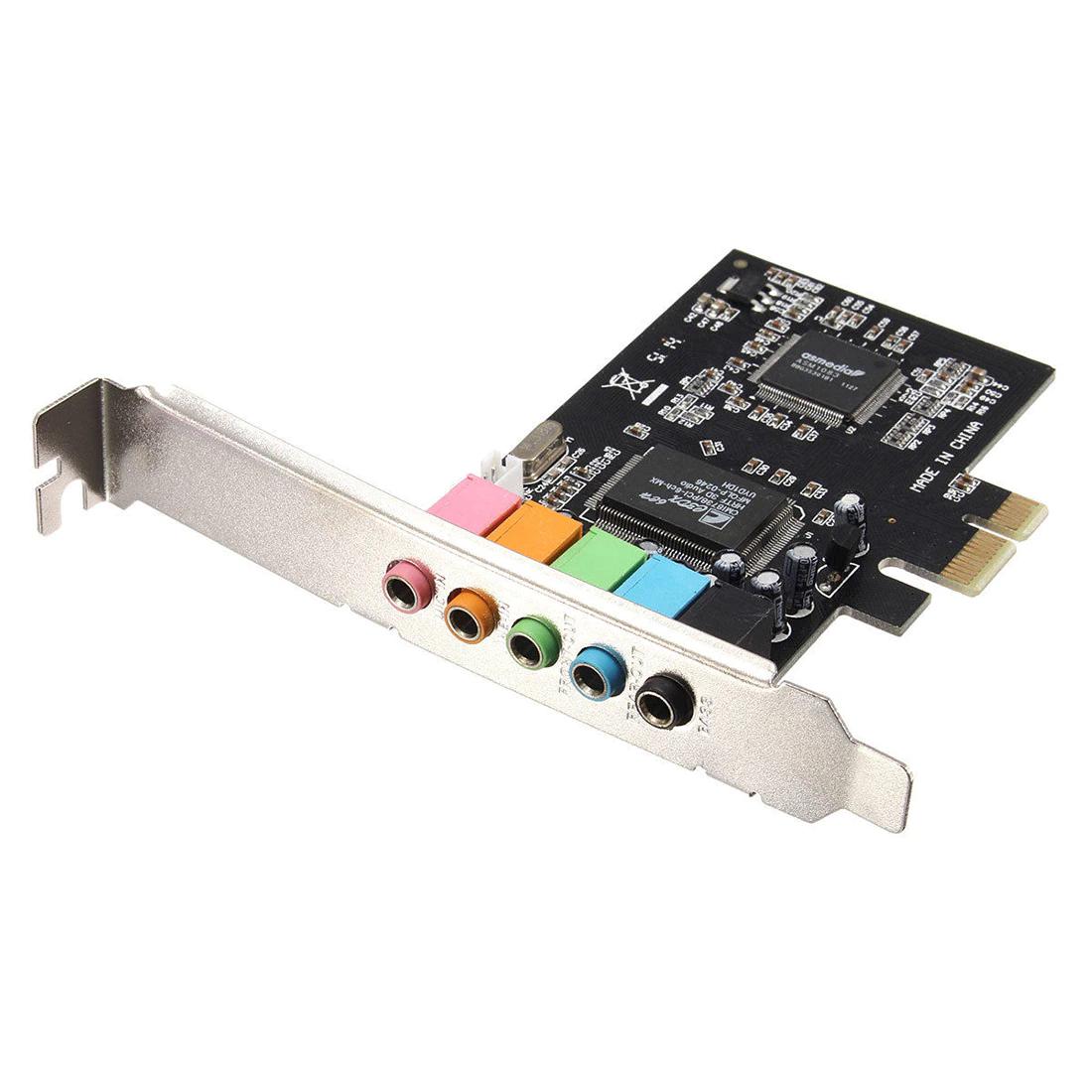 Звуковая карта PCI Express 5.1 Channel 3D Audio для Windows XP