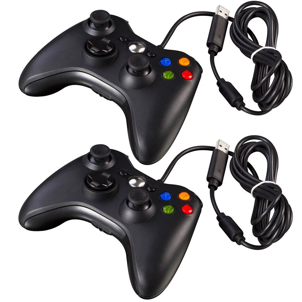 Game Controller Wired Vibration Gamepad Joystick For PC Controller Windows 7 / 8 / 10  for Xbox 360 Joypad with Gamepad
