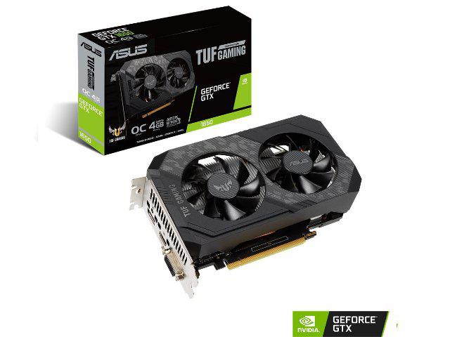ASUS TUF Gaming GeForce GTX 1650 Dual Fan Graphics Card — 4 GB (ASUS TUF-GTX1650-O4GD6-P-GAMING)