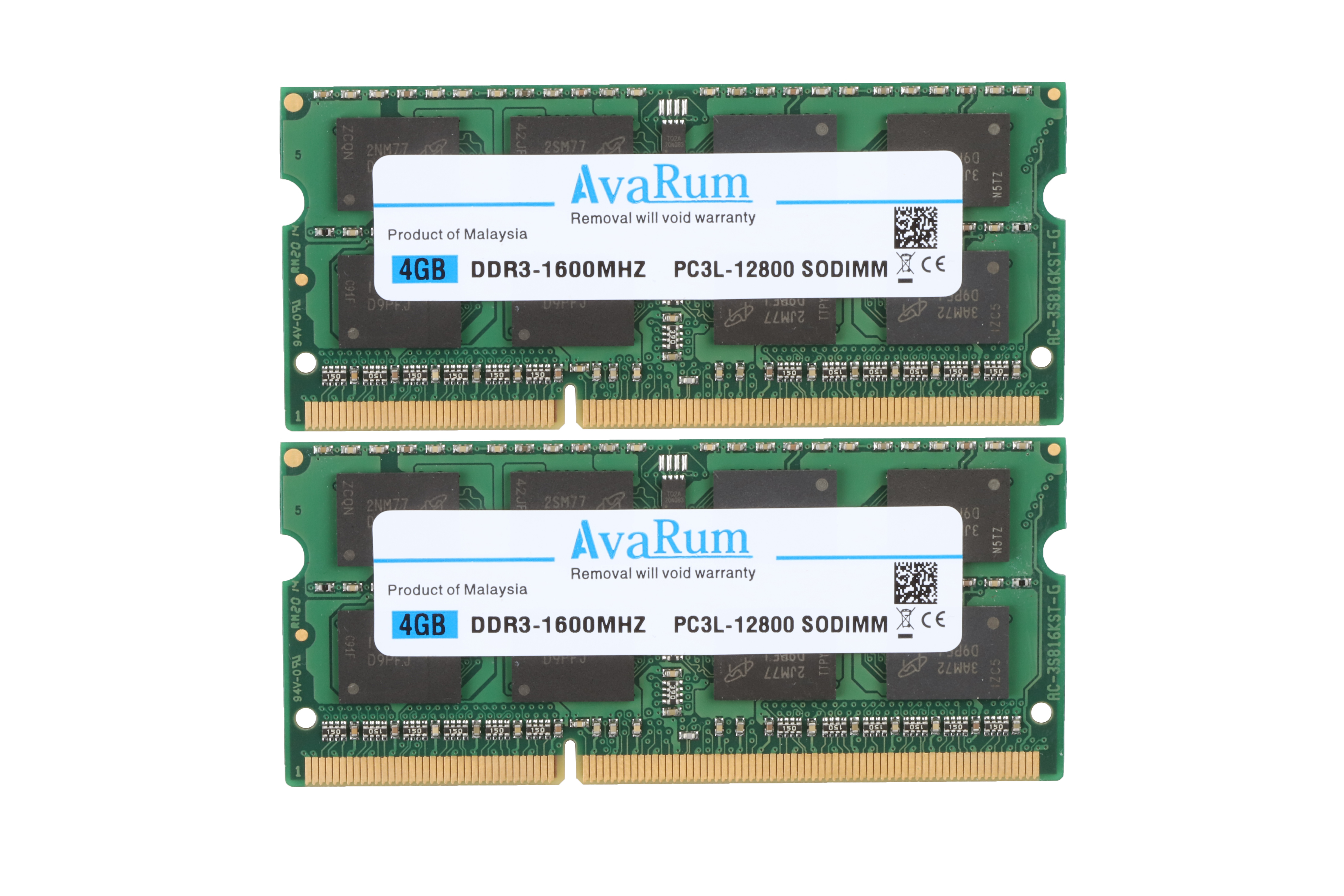 Avarum Ram 8GB Kit (2 x 4GB) DDR3L-1600 SODIMM 2Rx8 Memory for ASUS Chromebox Mini PCs