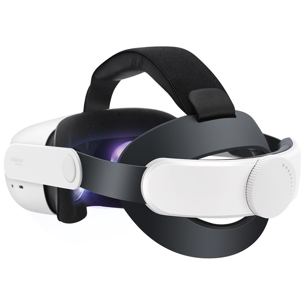 BOBOVR M1 Plus Head Strap Compatible with Meta Quest 2,Elite Strap Design for Enhanced Support M1PLUS-without battery