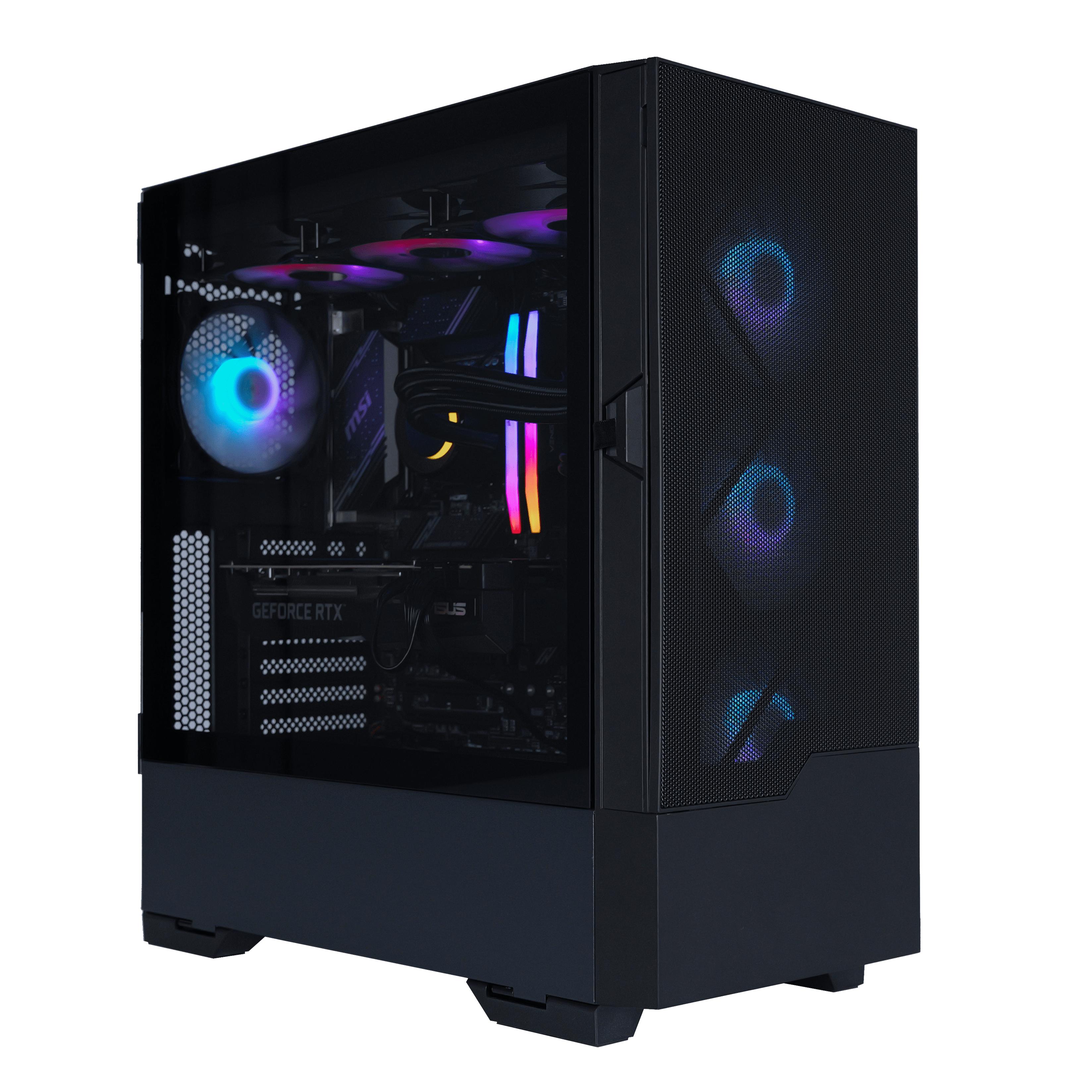 HyperStorm Gaming PC — Intel Core i3-10100F (2.9GHz), NVIDIA GeForce RTX 3060, DDR4-3200 RGB 16GB, 1TB NVMe M.2 SSD, Windows 11, WiFi, Xtreme VR