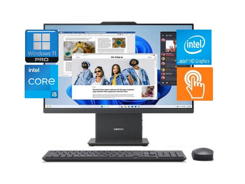 Lenovo IdeaCentre AIO i 27″ All-in-One Touch Desktop,Intel Core i7-13620H,Wi-Fi 6 and Bluetooth 5.1,16GB RAM,1 TB SSD,Windows 11 Pro