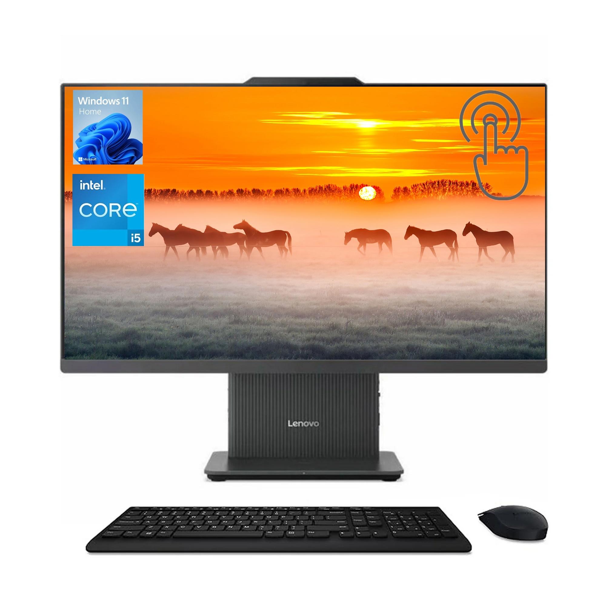 Lenovo IdeaCentre AIO i 24″ All-in-One Touch Desktop,Intel Core i5-13420H,Wi-Fi 6 and Bluetooth 5.2,32GB RAM,512 GB SSD,Windows 11 Home