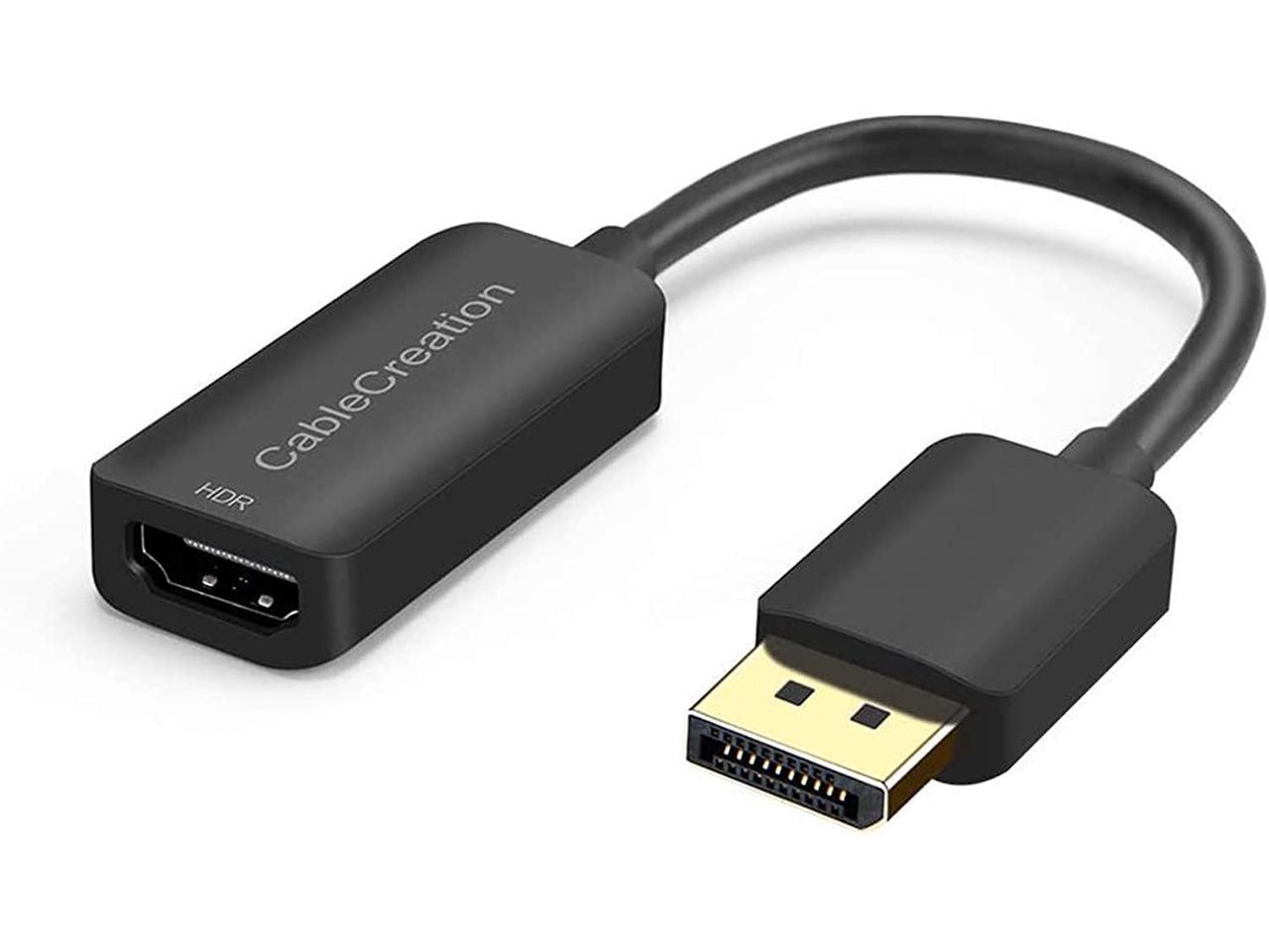 Active DP to HDMI Adapter CableCreation — 4K@60Hz HDR
