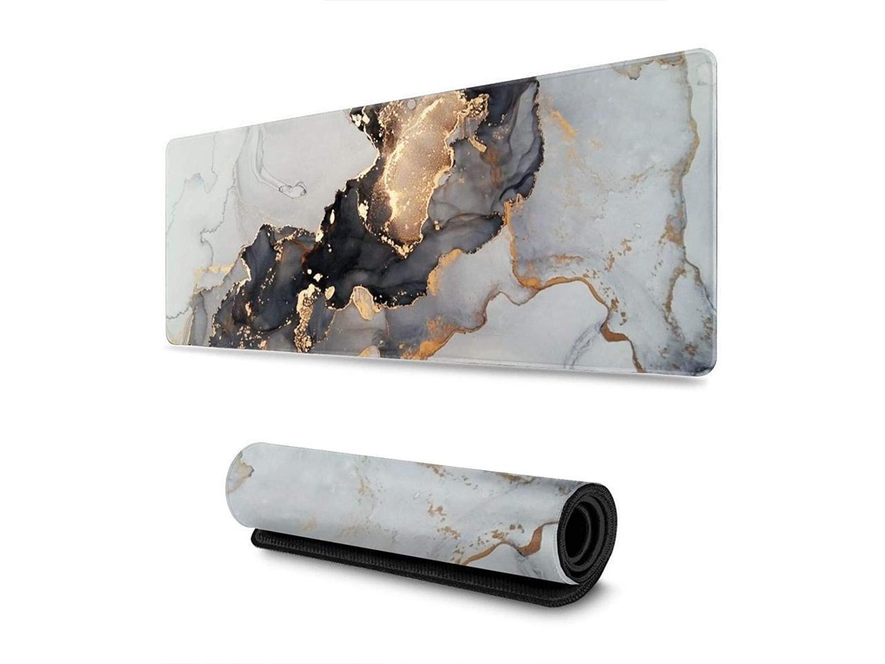 Игровой коврик для мыши BUCIER с мраморным принтом — XL