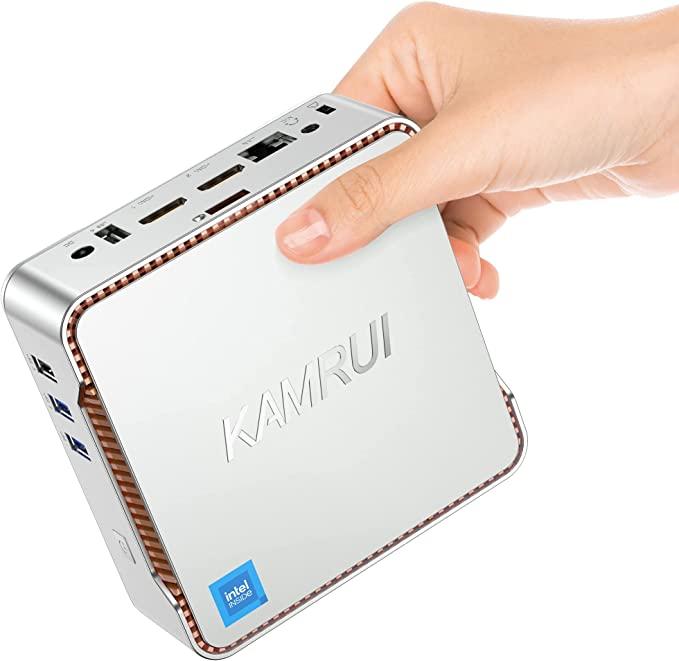 Mini PC KAMRUI GK3 Plus: Intel N95, 8GB RAM, 256GB SSD, Windows 11 Pro
