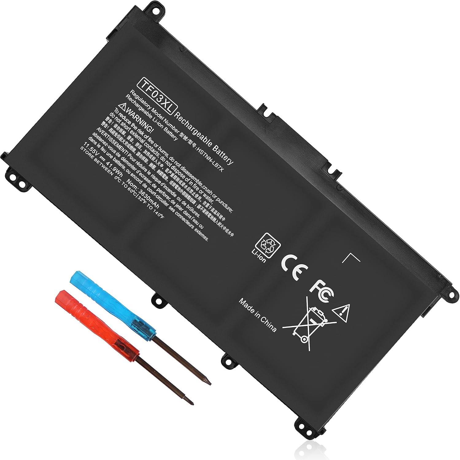 TF03XL for HP Battery 920070-855,TF03XL Battery for HP Pavilion 15-cc1xx 15-cc5xx 15-cc0xx 15-cc665cl 15-cc563st 15-cc123cl 15-cd0xx 14-bf,TF03041 Battery for HP Pavilion X360 14m-cd0xxx 14m-cd0001dx