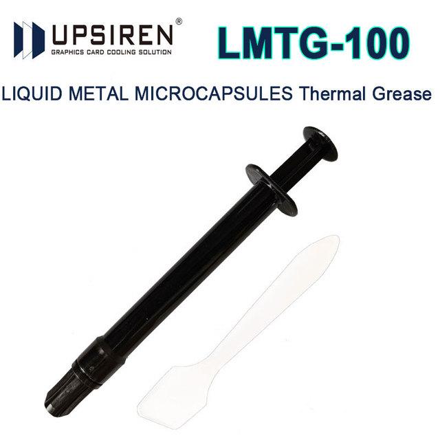 UPSIREN LMTG-100 Liquid metal microcapsules thermal grease Non-conductive Liquid metal 100W/Mk Easy to apply high performance