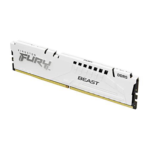 Kingston 32GB 5600MT/s DDR5 CL40 DIMM FURY Beast White XMP