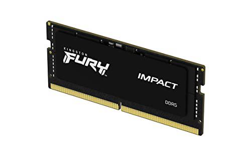 Kingston 16GB 6400MT/s DDR5 CL38 SODIMM FURY Impact XMP