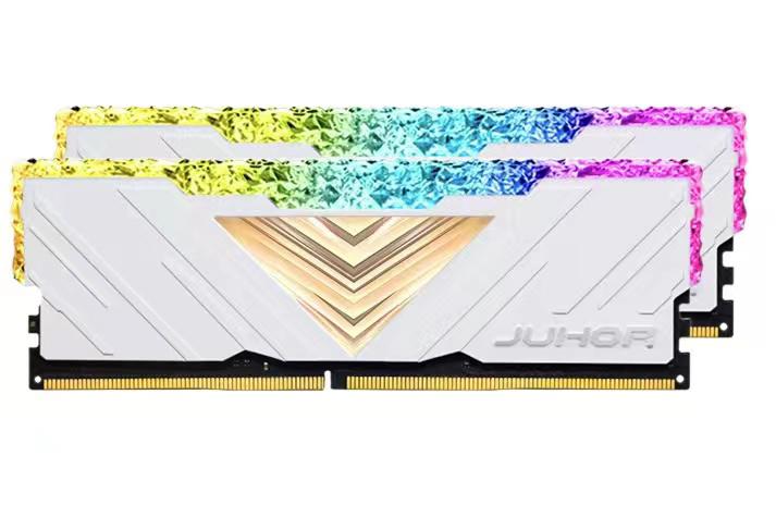 Zhhcyyds JUHOR RGB DDR4 Ram 16GB (2x8GB) for Desktop PC 288 Pin Dual Channel Computer Memory Sticks Kit 3200 MHz CL18 (PC4-25600)