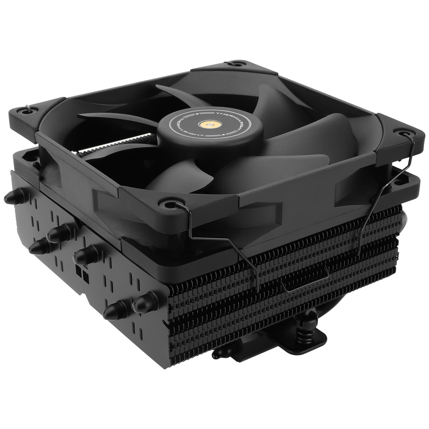 Thermalright SI-100 BLACK — Кулер для процессора с 6 тепловыми трубками