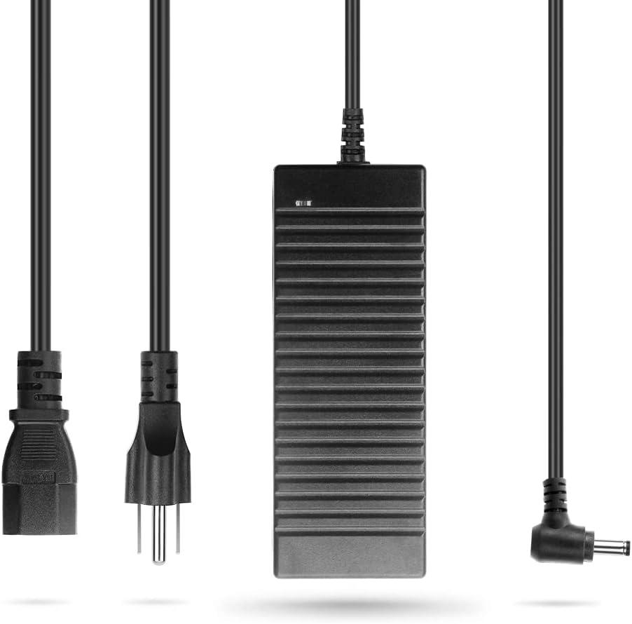 24V 5A 120W Power Supply 100V-240V or 110V — 220V AC to DC Adapter 24V 5amp Switching Converter 5.5×2.1mm Plug for Routers CCTV IP Security Cameras 5050 3528 LED Strip Mould Lights