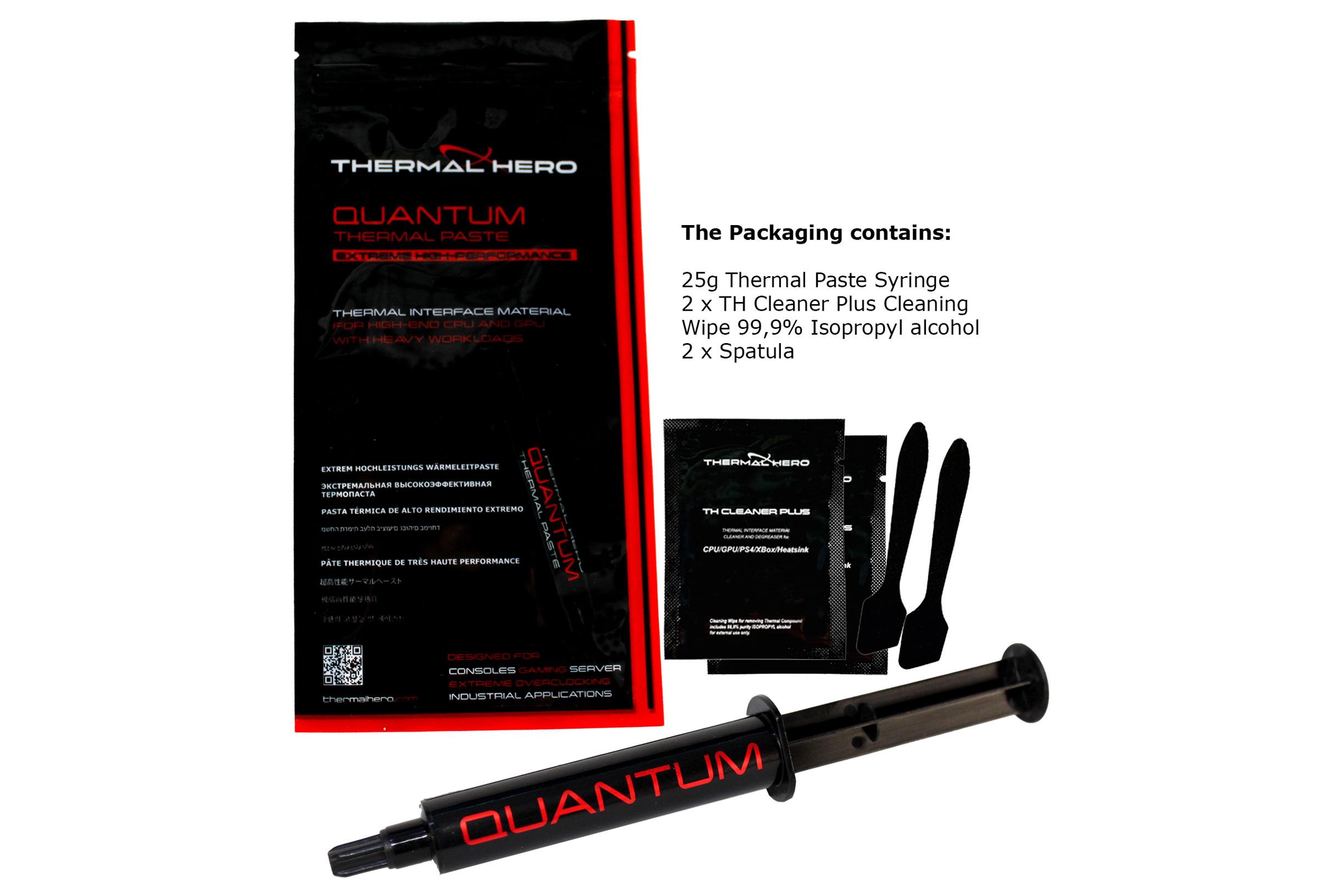 Термопаста THERMAL HERO QUANTUM Series — Максимальная теплопроводность для ПК и консолей