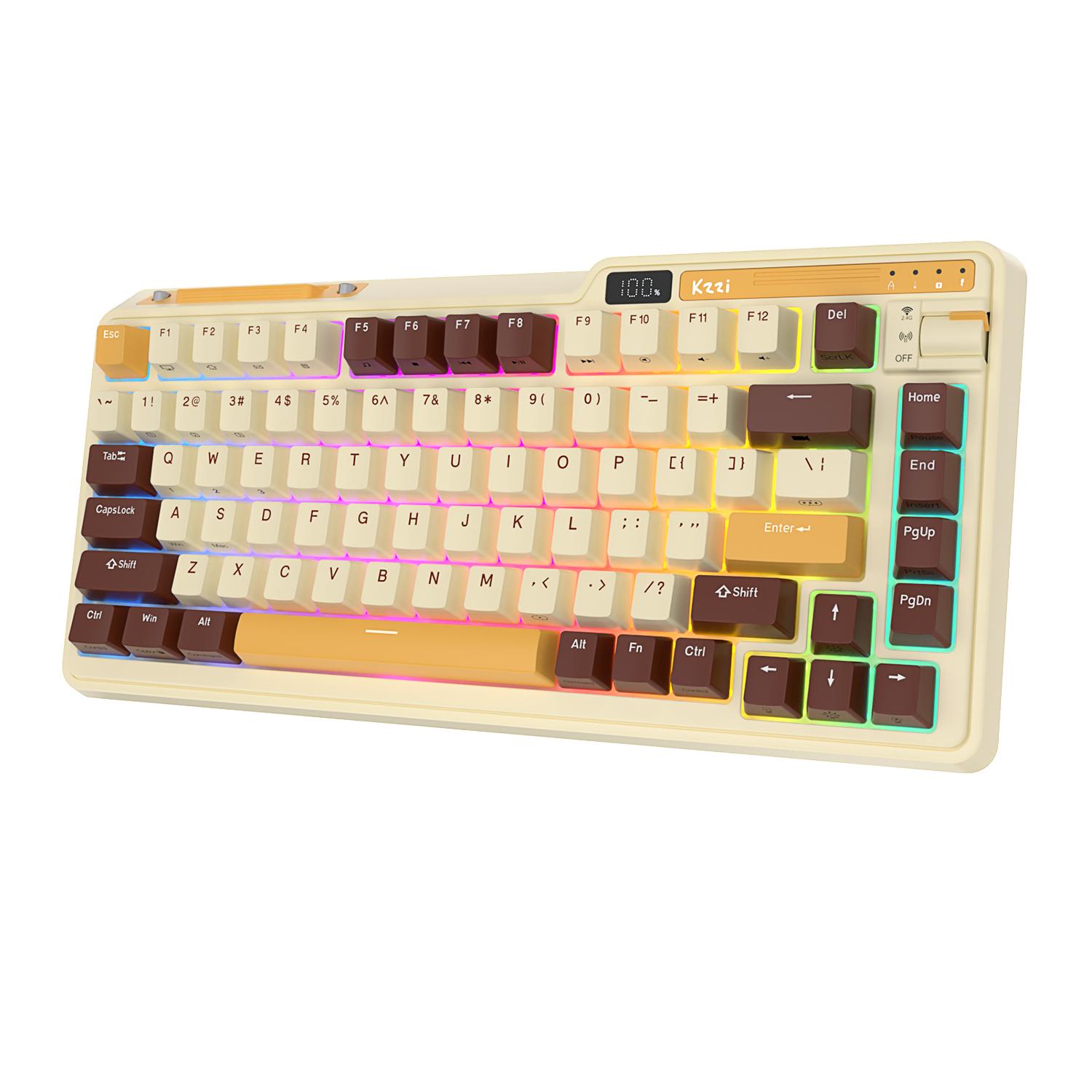 Механическая игровая клавиатура RK ROYAL KLUDGE KZZI K75 PRO RGB 75%