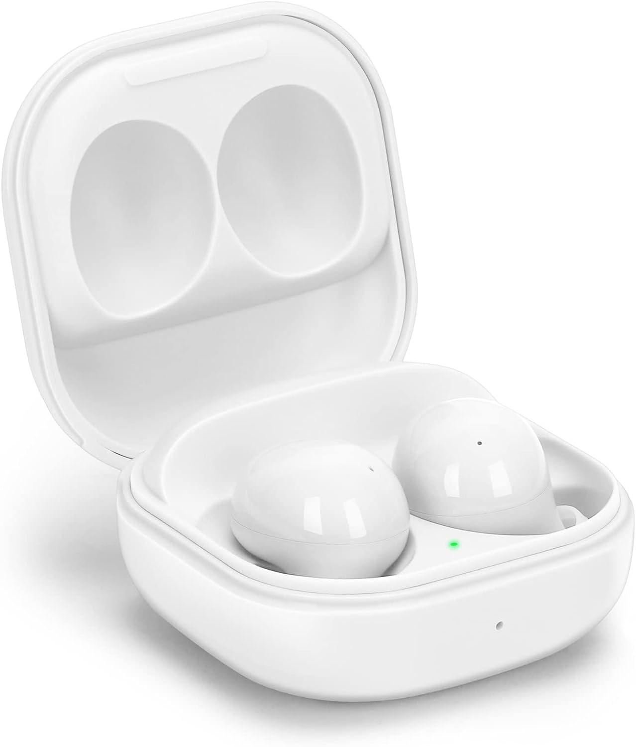 UrbanX Street Buds 2 for Xiaomi Redmi 8A Pro — Truly Wireless Bluetooth Headphones with Noise Isolation, Amplified Bass and Dual Dynamic Microphone — White