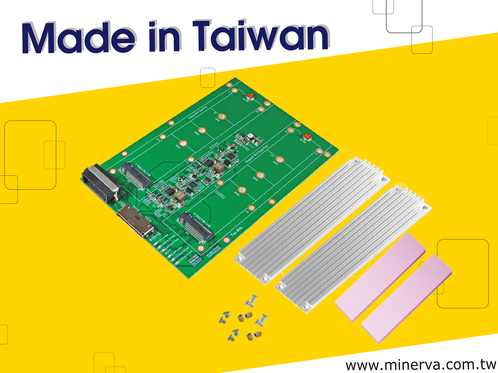 Адаптер OCulink 8-Lane (SFF-8612 8i) to M.2 NVMe SSD для Intel TriMode RSP3DD080F